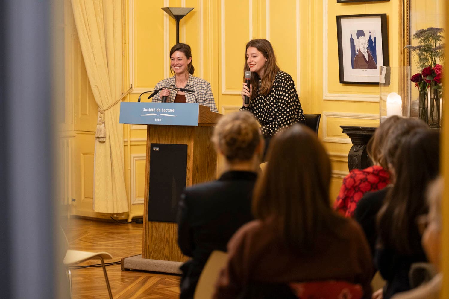 Le grand escalier de la Société de Lecture